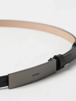 Cintura Newplate Max Mara in pelle