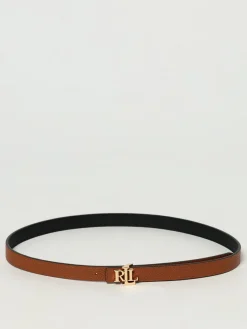 Cintura Polo Ralph Lauren reversibile in pelle a grana