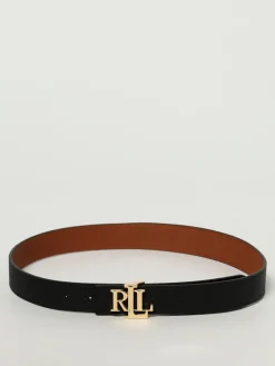 Cintura Polo Ralph Lauren reversibile in pelle a grana