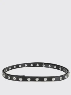 Cintura The Attico in pelle con borchie