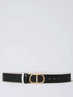 Cintura Twinset reversibile in pelle sintetica