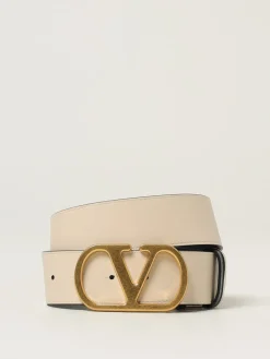Cintura VLogo Signature Valentino Garavani reversibile in pelle