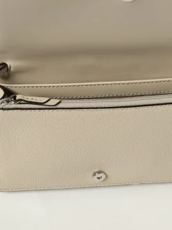 Clutch a tracolla in pelle Jet Set media Michael Kors