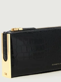 Clutch Baguette con zip Elisabetta Franchi