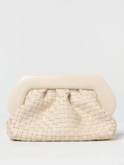 Clutch Bios Themoirè in pelle vegana intrecciata