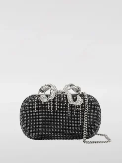 Clutch box con strass Self-Portrait