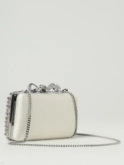 Clutch box con strass Self-Portrait