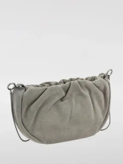 Clutch Brunello Cucinelli in camoscio