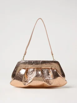 Clutch Emera Themoirè in pelle vegana laminata