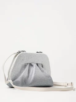 Clutch Emera Themoirè in pelle vegana con strass