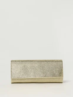 Clutch French Twenty Fourhaitch in raso con strass