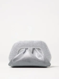 Clutch Gea Themoirè in pelle vegana con strass