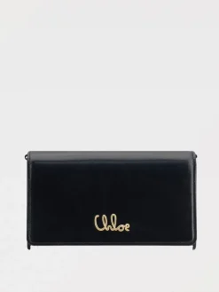 Clutch Iconic Chloè in pelle