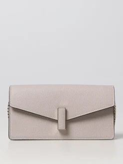Clutch Iside in pelle di vitello martellata Valextra