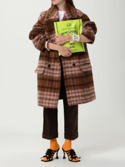 Clutch Moschino Couture in pelle stampata