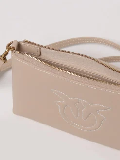 Clutch Pinko in pelle