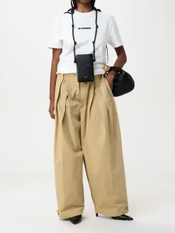 Clutch Sphere Jil Sander in nappa