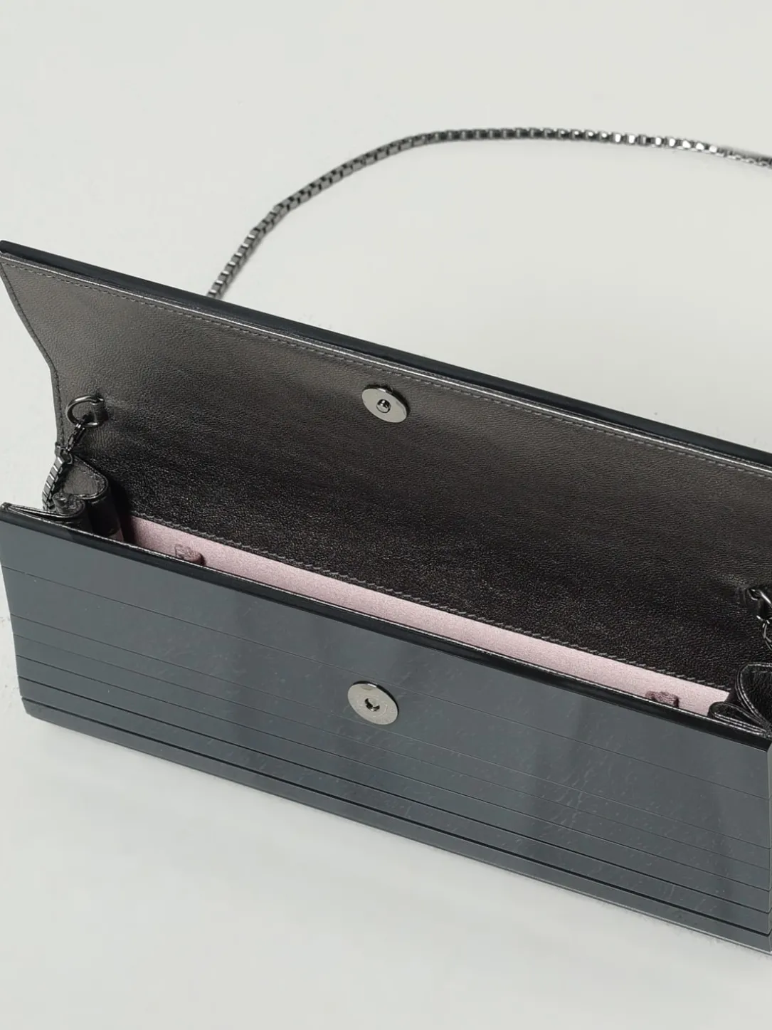 Clutch Sweetie Jimmy Choo in madreperla