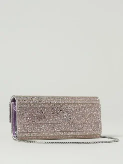 Clutch Sweetie Jimmy Choo in plexiglas con glitter