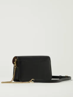 Clutch Tabby Coach in pelle a grana