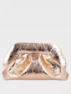 Clutch Tia Themoirè in pelle vegana