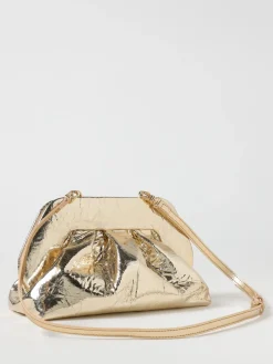 Clutch Tia Themoirè in pelle vegana laminata