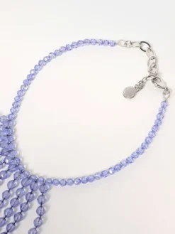 Collana Chandelier Emporio Armani in resina sfaccettata