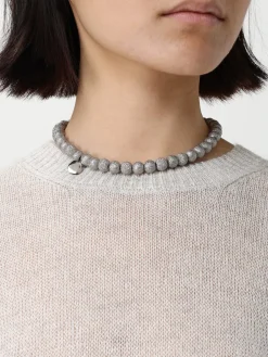 Collana Shimmer Bead Brunello Cucinelli in argento 925