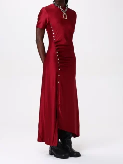 Collana XL Link Rabanne in alluminio con pendente