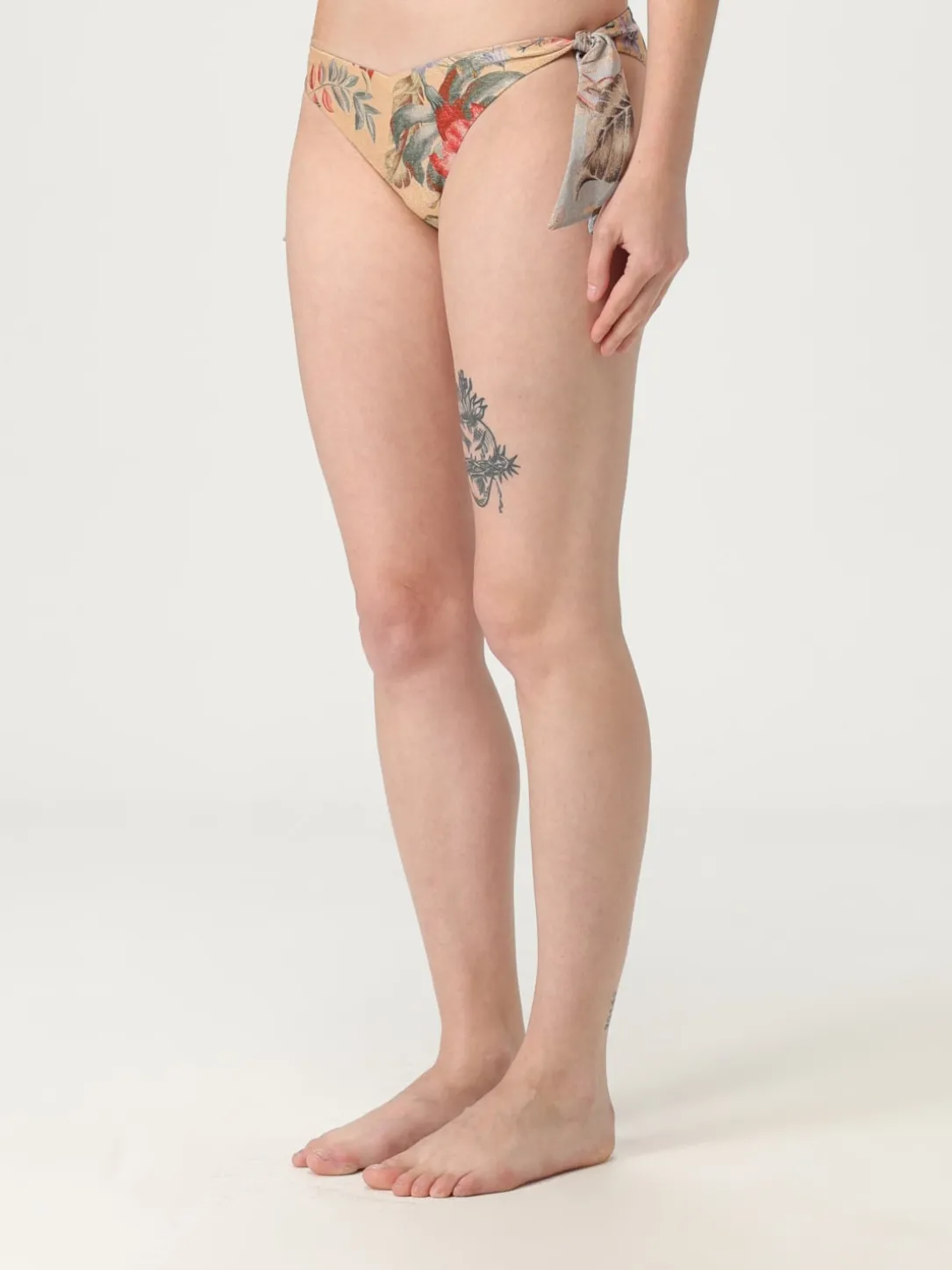 Costume da bagno bikini bottom tropicale Zimmermann