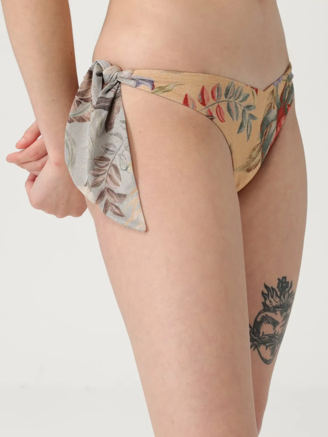 Costume da bagno bikini bottom tropicale Zimmermann