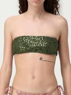 Costume da bagno bikini top con paillettes MC2 Saint Barth