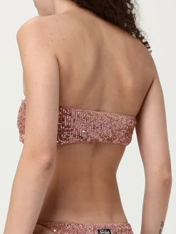 Costume da bagno bikini top con paillettes MC2 Saint Barth