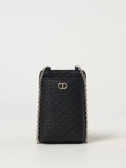 Custodia per smartphone Twinset in pelle sintetica goffrata