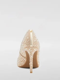 Décolleté Alina Flex Michael Kors in camoscio con strass all over