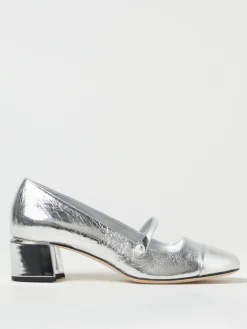 Décolleté Elisa in pelle metallizzata Jimmy Choo