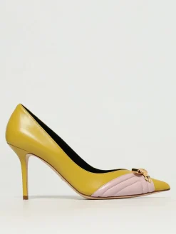 Décolleté Elisabetta Franchi in pelle con fiocco