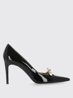 Décolleté Felicity Bow Stuart Weitzman in vernice con fiocco