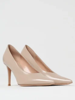 Décolleté Gianvito Rossi in pelle spazzolata
