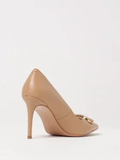 Décolleté Oval T Twinset in pelle