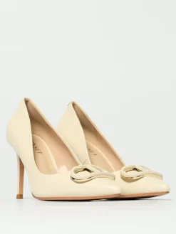 Décolleté Oval T Twinset in pelle