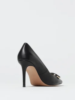 Décolleté Oval T Twinset in pelle