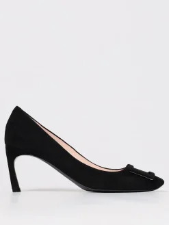 Décolleté Trompette Roger Vivier in camoscio