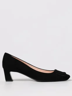 Décolleté Trompette Roger Vivier in camoscio