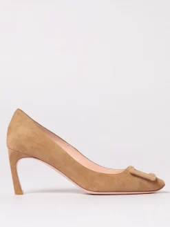 Décolleté Trompette Roger Vivier in camoscio