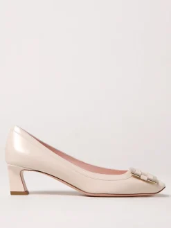 Décolleté Trompette Roger Vivier in pelle con fibbia decorativa