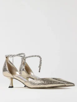 Décolleté Verity Stevie in pelle metallizzata Jimmy Choo