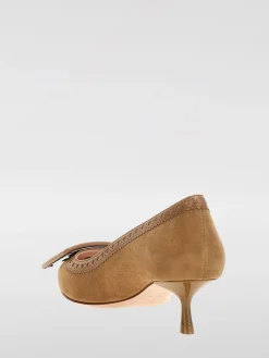 Décolleté Viv In The City Roger Vivier in camoscio con fibbia decorativa