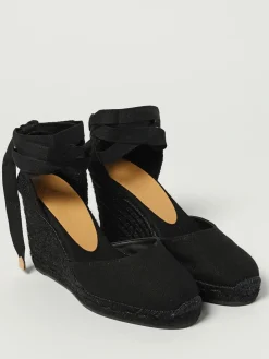 Espadrillas Carina Castañer in canvas di cotone organico