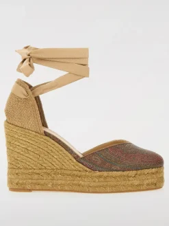 Espadrillas Chiara Etro x Castañer in canvas